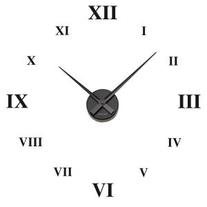 Römische Zahlen Uhr Wandtattoo