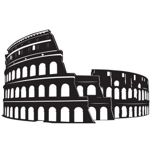 Colosseum Rom Wandtattoo