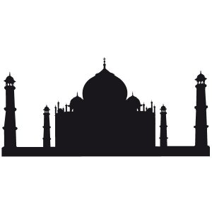 Taj Mahal Wadeco Wandtattoo