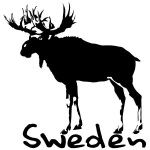 Zierstreifen Schweden Autoaufkleber Länderflagge Autofolie