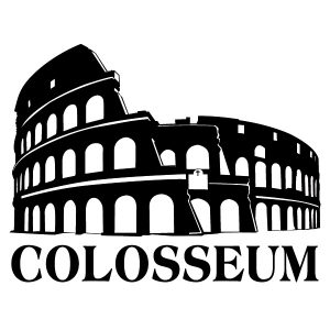 Colosseum Rom 2 Wandtattoo