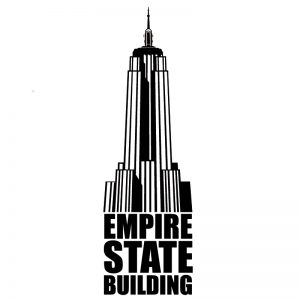Empire State Building Wandtattoo
