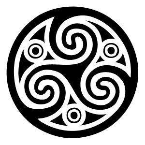 Kelten Symbol Wadeco Wandtattoo