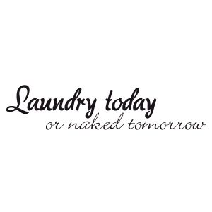 Laundry Today Wadeco Wandtattoo