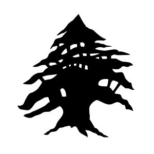 Libanon Flagge Symbol Wadeco Wandtattoo