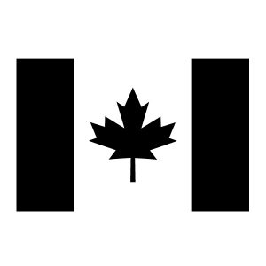 Canada Flagge Wadeco Wandtattoo