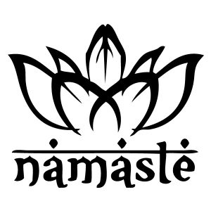 Namaste Lotus Wadeco Wandtattoo