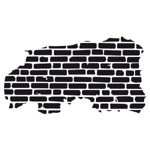 Brickwall Backsteinwand Wadeco Wandtattoo
