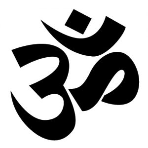 Hinduismus Religion Symbolm Om Zeichen Schlicht Wadeco Wandtattoo