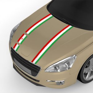 Zierstreifen Iran Autoaufkleber Länderflagge